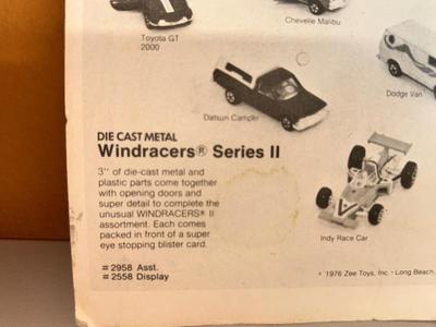 1971 TOOTSIE TOYS IN ORIGINAL PACKAGE, ALONG WITH 1976 MINI MACK AND WINDRACER & TOOTSIE TOY ARMY TANK