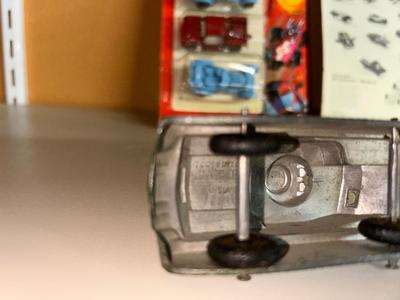 1971 TOOTSIE TOYS IN ORIGINAL PACKAGE, ALONG WITH 1976 MINI MACK AND WINDRACER & TOOTSIE TOY ARMY TANK