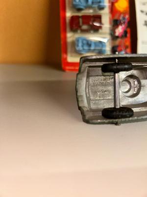 1971 TOOTSIE TOYS IN ORIGINAL PACKAGE, ALONG WITH 1976 MINI MACK AND WINDRACER & TOOTSIE TOY ARMY TANK