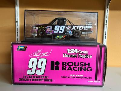 REVELL 1997 CHUCK BOWN # 99 EXIDE SUPER TRUCK