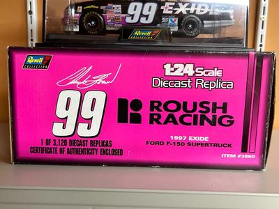 REVELL 1997 CHUCK BOWN # 99 EXIDE SUPER TRUCK