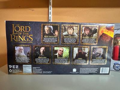 LORD OF THE RINGS COLLECTIBLE PEZ IN ORIGINAL PACKAGING , AND ORANGE COUNTY CHOPPERS PEZ IN COLLECTIBLE TIN
