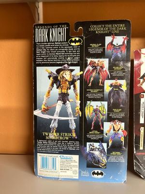 SUICIDE SQUAD “BOOMERANG”, LEGENDS OF THE DARK NIGHT “TWISTER STRIKE SCARECROW”, PRINCE OF PERSIA “ZOLM”