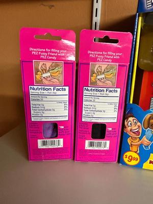 PEZ PETS DOG TREAT DISPENSER, & PEZ FUZZY FRIENDS
