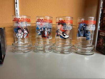 1984 STAR TREK GLASSES AND SOME YODA’S THAT ARE LIKE A MAGIC 8 BALL