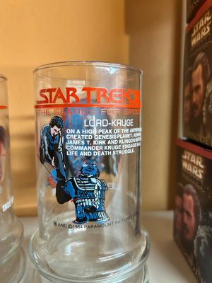1984 STAR TREK GLASSES AND SOME YODA’S THAT ARE LIKE A MAGIC 8 BALL