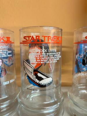 1984 STAR TREK GLASSES AND SOME YODA’S THAT ARE LIKE A MAGIC 8 BALL