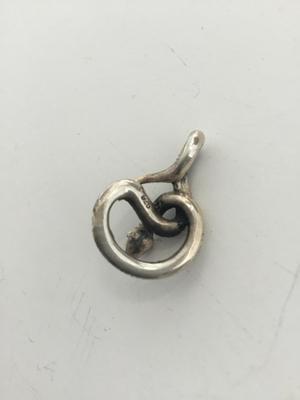 925 marked snake necklace pendant