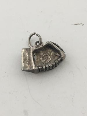 925 marked piano keys necklace pendant