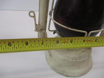 Vintage Oil Lantern With Dark Shade