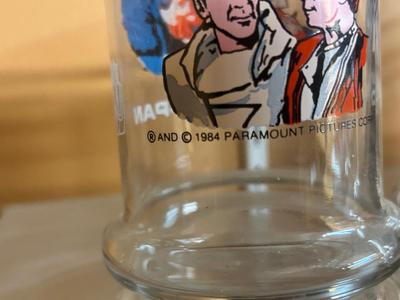 WILLIAM SHATNER TRADING CARDS, 1984 STAR TREK COLLECTIBLE GLASSES AND MORE