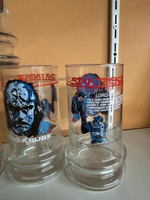 1984 COLLECTIBLE STAR TREK DRINKING GLASSES