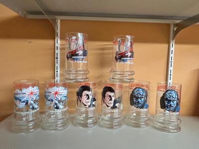 1984 COLLECTIBLE STAR TREK DRINKING GLASSES