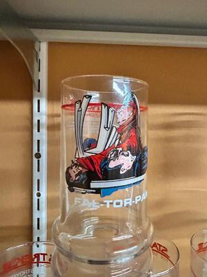 1984 COLLECTIBLE STAR TREK DRINKING GLASSES