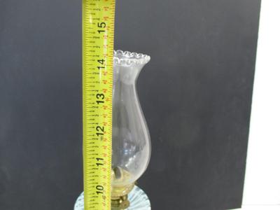 Blue Swirl Oil Lantern Base