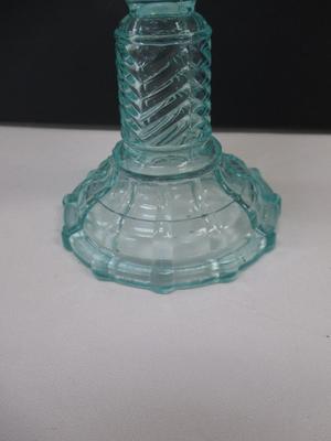 Blue Swirl Oil Lantern Base