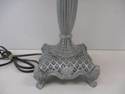 5 Sided Raised Stain Glass Lamp