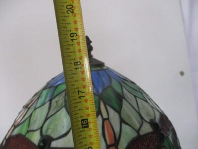 Dragonfly Stained Glass Lamp
