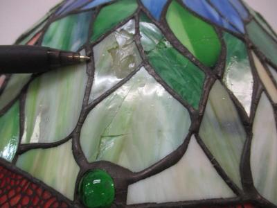 Dragonfly Stained Glass Lamp