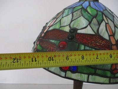 Dragonfly Stained Glass Lamp