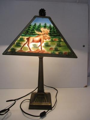 Moose & Trees Table Lamp