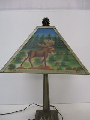 Moose & Trees Table Lamp