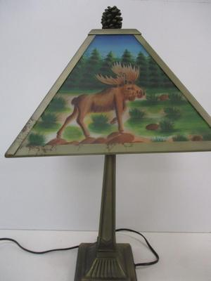Moose & Trees Table Lamp