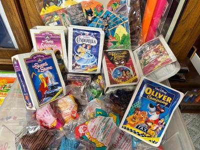 SO MANY VINTAGE HAPPY MEAL TOYS