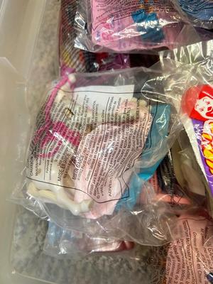 55 BARBIE HAPPY MEAL TOYS IN PKGS