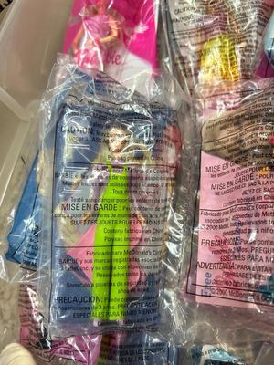 55 BARBIE HAPPY MEAL TOYS IN PKGS