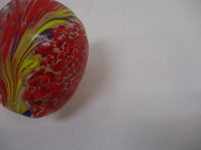Glass Mushroom Outdoor Garden Stake