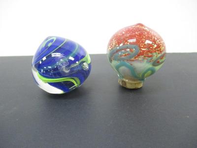 Multi Color Glass Paperweights