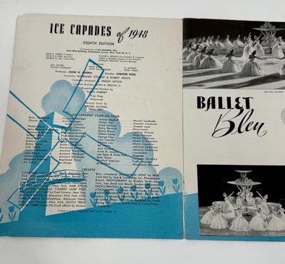 1948 Ice Capades Program Magazine Donna Atwood featured on cover Souvenir 8th edition