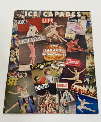 1948 Ice Capades Program Magazine Donna Atwood featured on cover Souvenir 8th edition