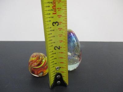 Multi Color Glass Paperweights