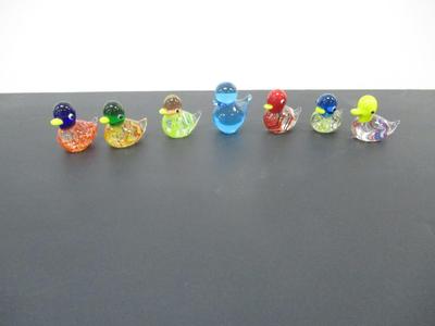 Miniature Crystal Color Ducks