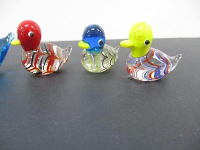 Miniature Crystal Color Ducks