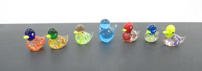 Miniature Crystal Color Ducks
