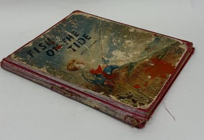 Old Library copy of Fish on the Tide by Mickey Klar Marks 1956