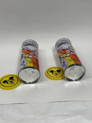 Vintage Walt Disney Character Tennis Balls ORIGINAL CONDITION - SEALED! 2 CANS!