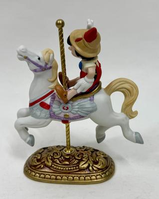 PINOCCHIO Character’s Carousel Horse Figure New England Collectors Society Disney Characters limited edition