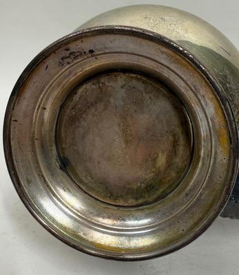 Vintage Silver on Copper Tea Kettle Tea Pot