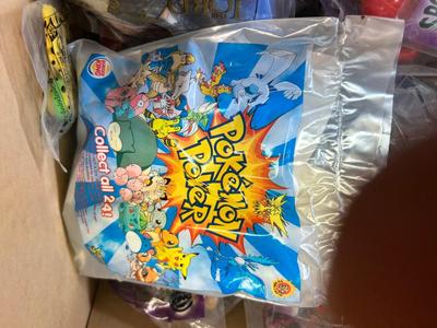 BURGER-KING, WENDY’S, KFC, JACK IN THE BOX & SONIC KIDS MEAL TOYS IN PACKAGES