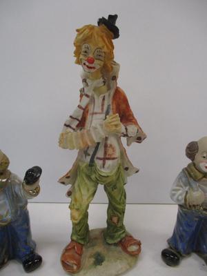 Porcelain Clown Figures