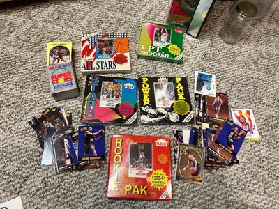 VTG BASKETBALL TRADING CARDS