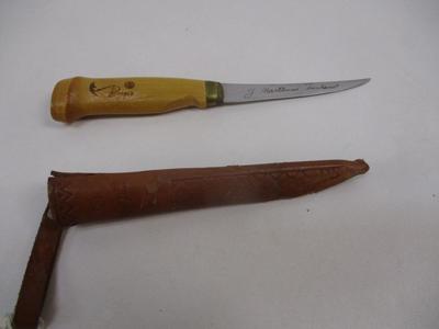 Marttiini Classic Fillet Knife With Birch Wood Handle #1