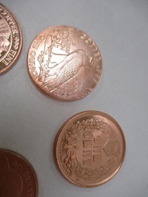 Native American Copper .999 Fine Rounds Choice 3