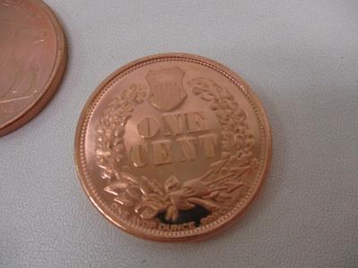 Native American Copper .999 Fine Rounds Choice 4