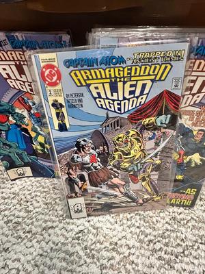 28 OF THE SAME ALIEN ARMAGEDDON AGENDA COMIC BOOKS