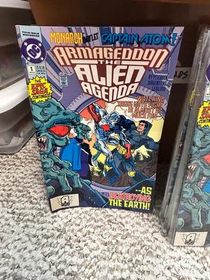 28 OF THE SAME ALIEN ARMAGEDDON AGENDA COMIC BOOKS